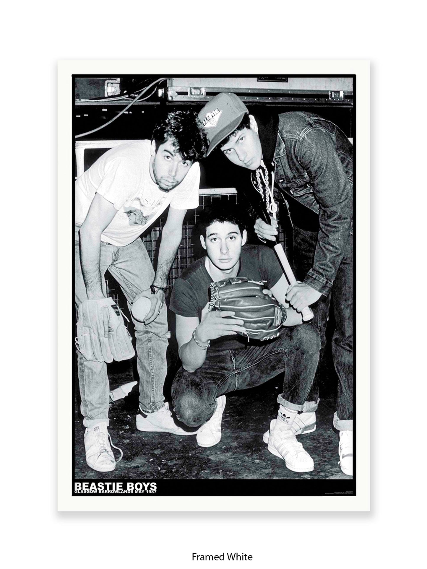 Beastie Boys - Glasgow Barrowlands May 1987 - Poster