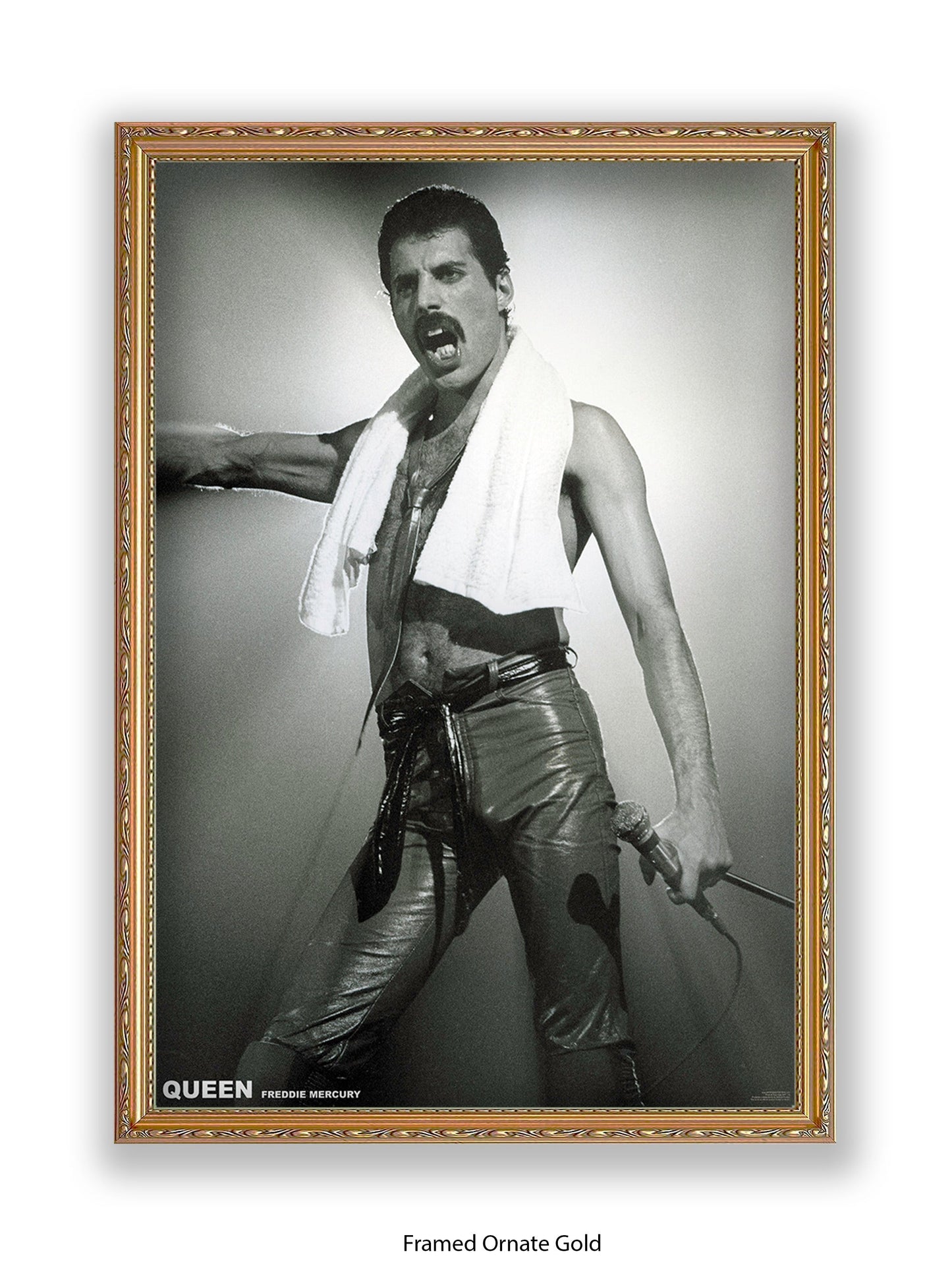 Queen - Freddie Mercury - Neck Towel - Poster