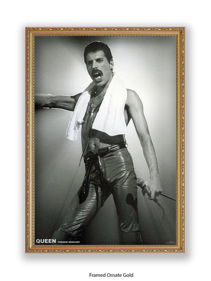 Queen - Freddie Mercury - Neck Towel - Poster