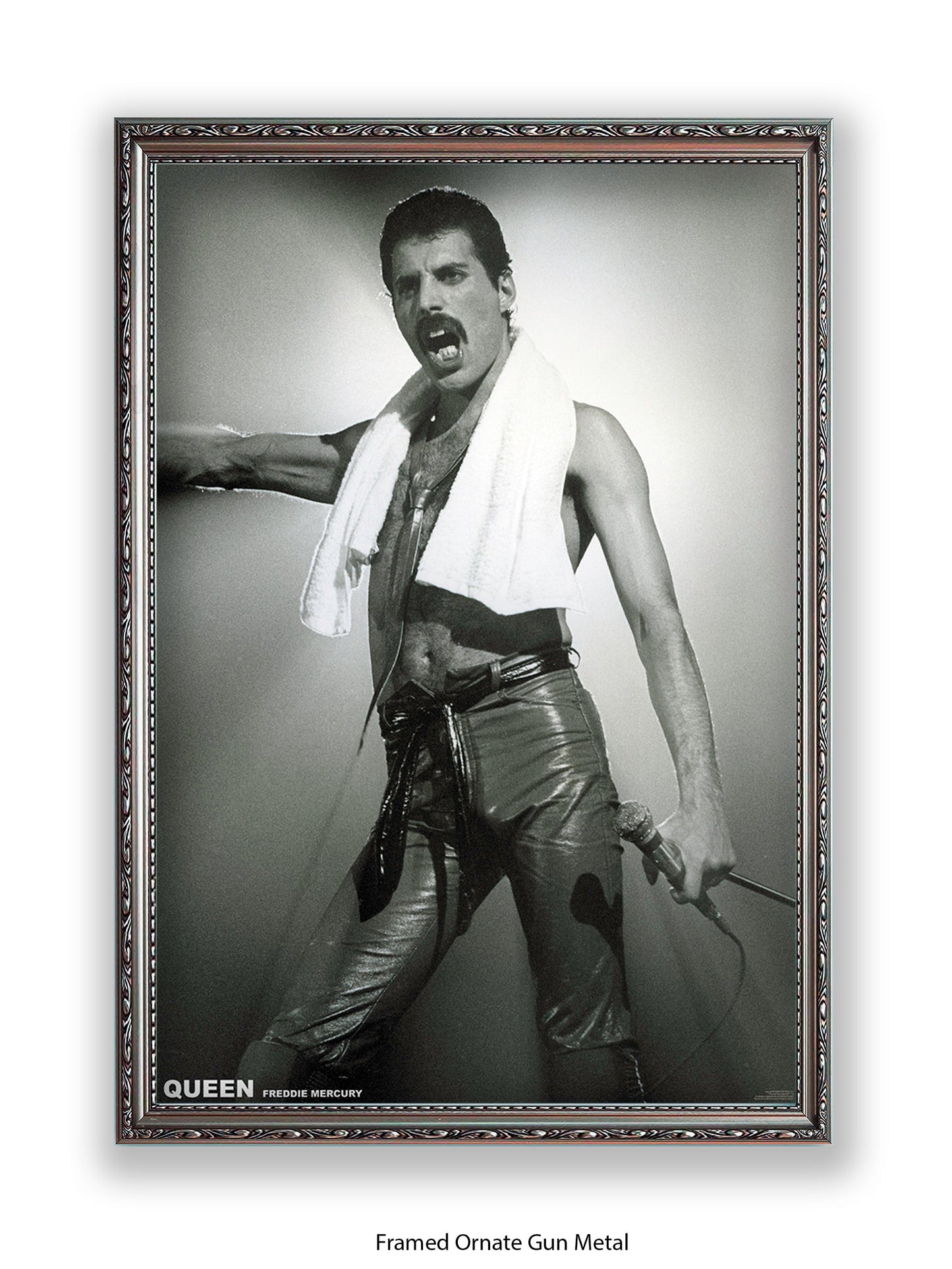 Queen - Freddie Mercury - Neck Towel - Poster