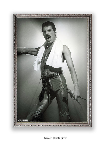 Queen - Freddie Mercury - Neck Towel - Poster