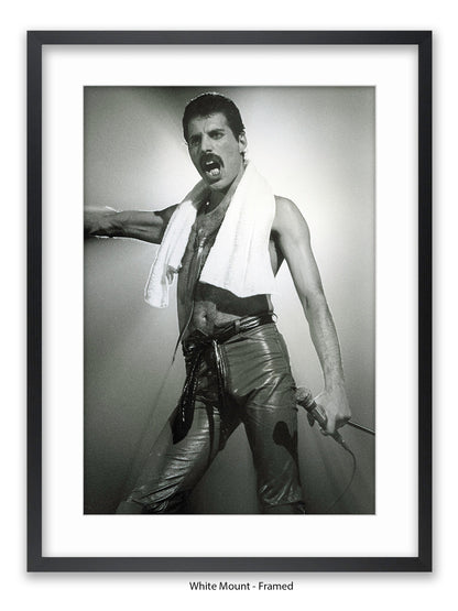Queen - Freddie Mercury - Neck Towel - Poster