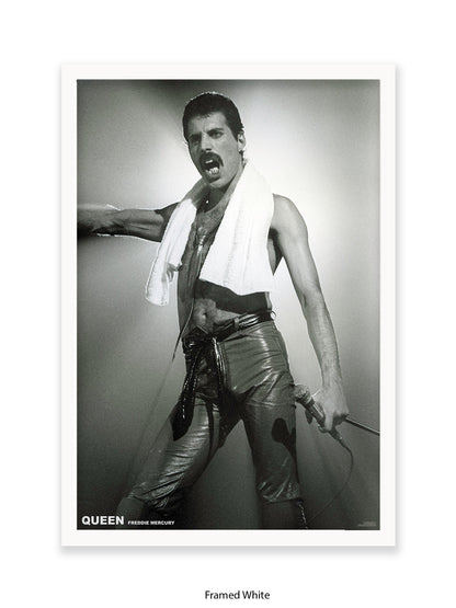 Queen - Freddie Mercury - Neck Towel - Poster