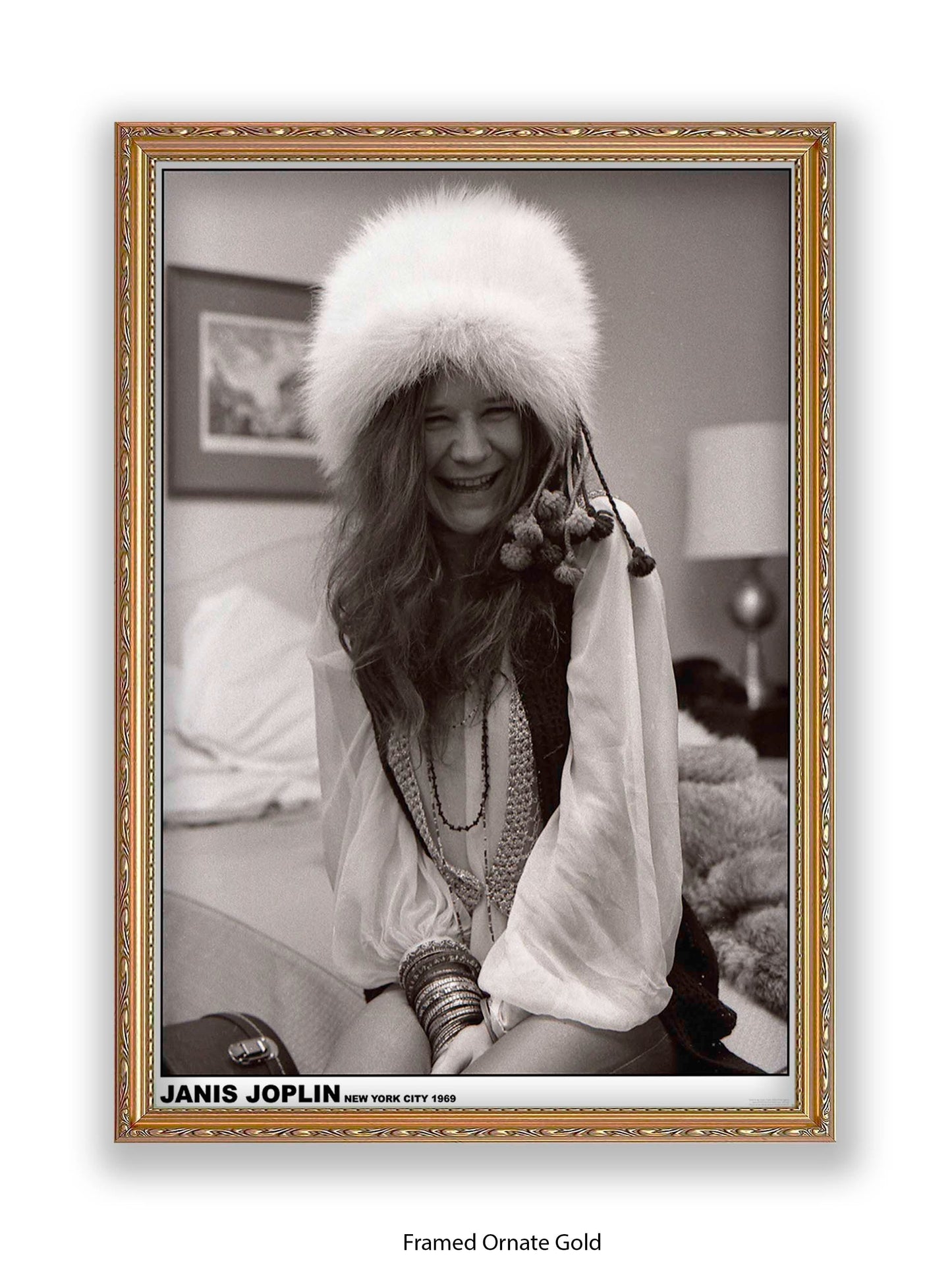Janis Joplin - New York City 1969 - Poster