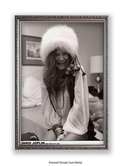 Janis Joplin - New York City 1969 - Poster