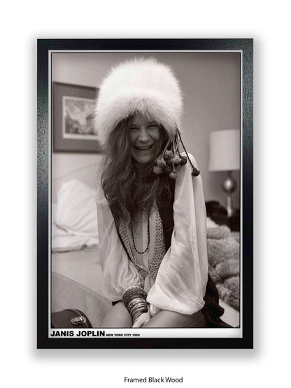 Janis Joplin - New York City 1969 - Poster
