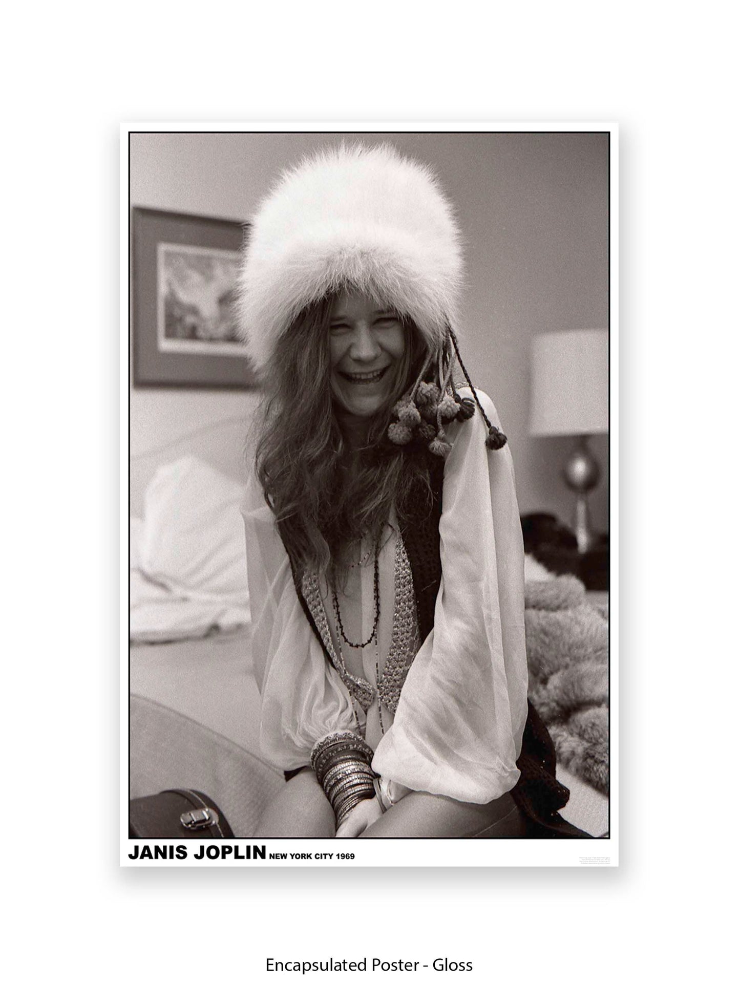 Janis Joplin - New York City 1969 - Poster
