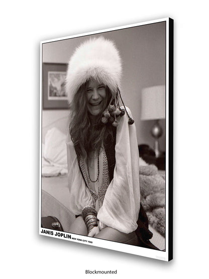 Janis Joplin - New York City 1969 - Poster