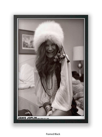 Janis Joplin - New York City 1969 - Poster