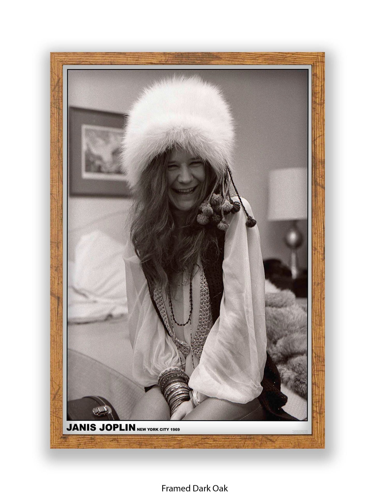Janis Joplin - New York City 1969 - Poster