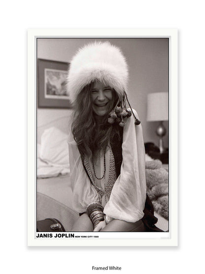 Janis Joplin - New York City 1969 - Poster
