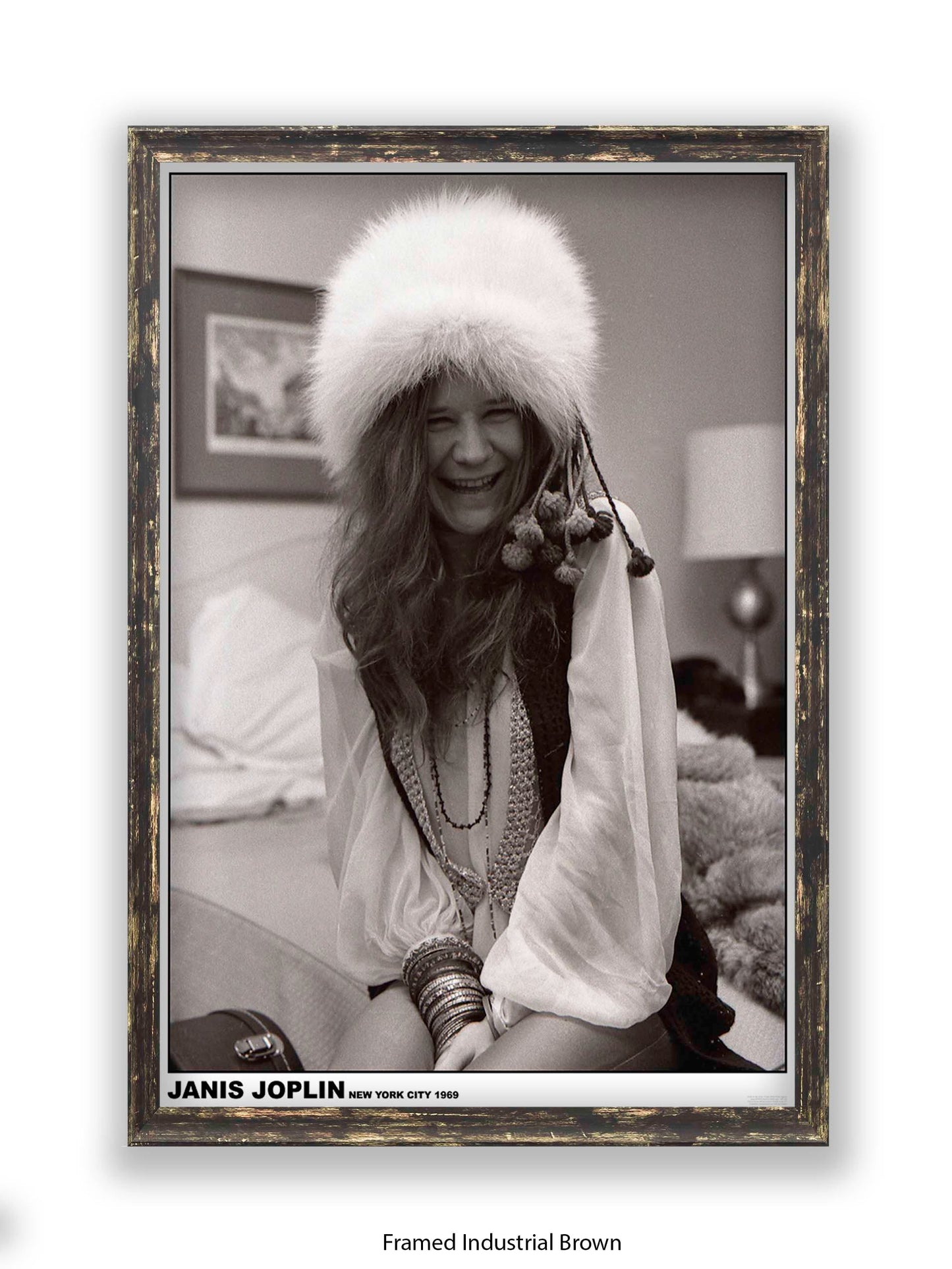 Janis Joplin - New York City 1969 - Poster