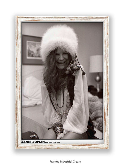 Janis Joplin - New York City 1969 - Poster