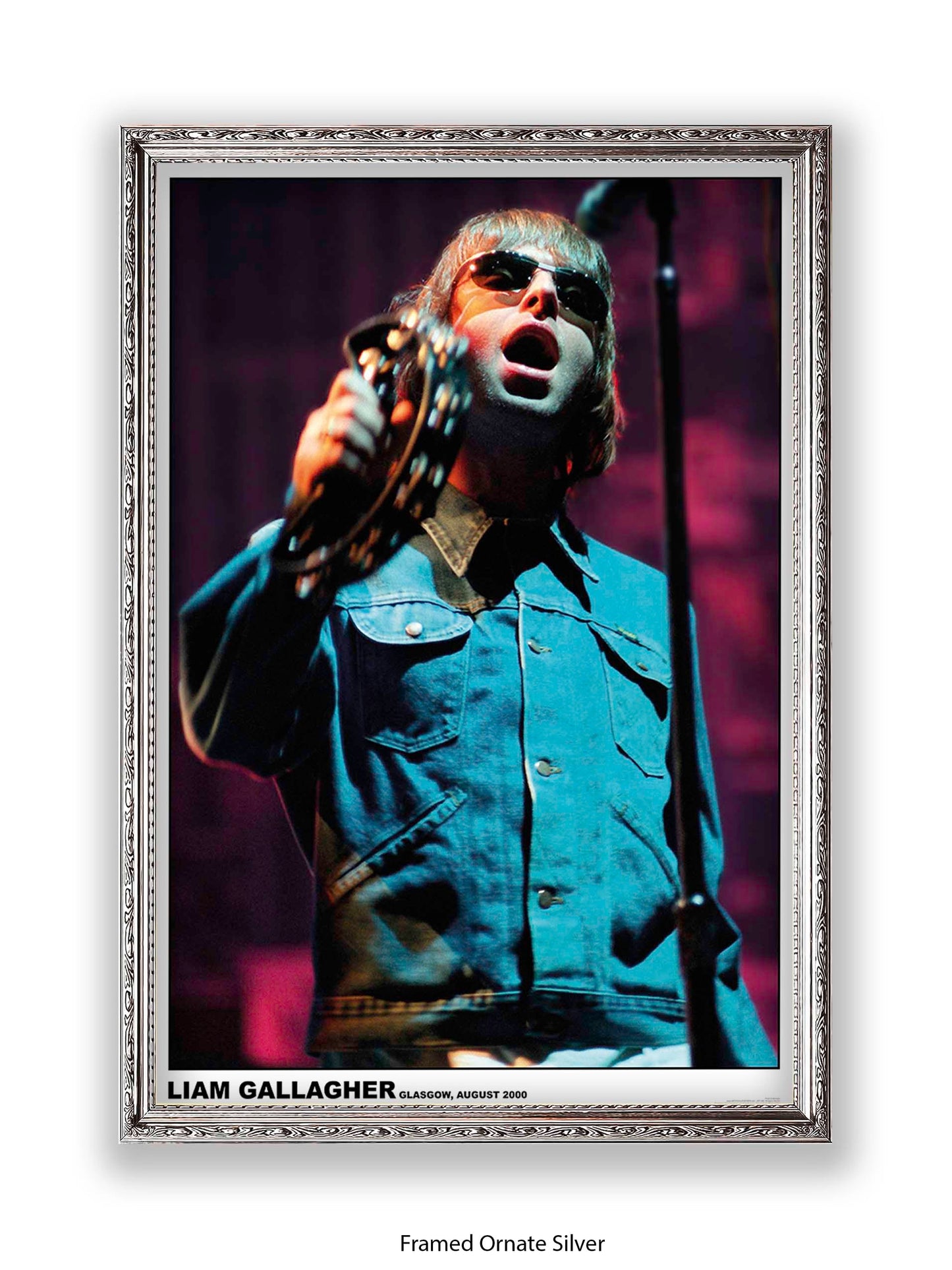 Oasis - Liam Gallagher - Glasgow, August 2000 - Poster