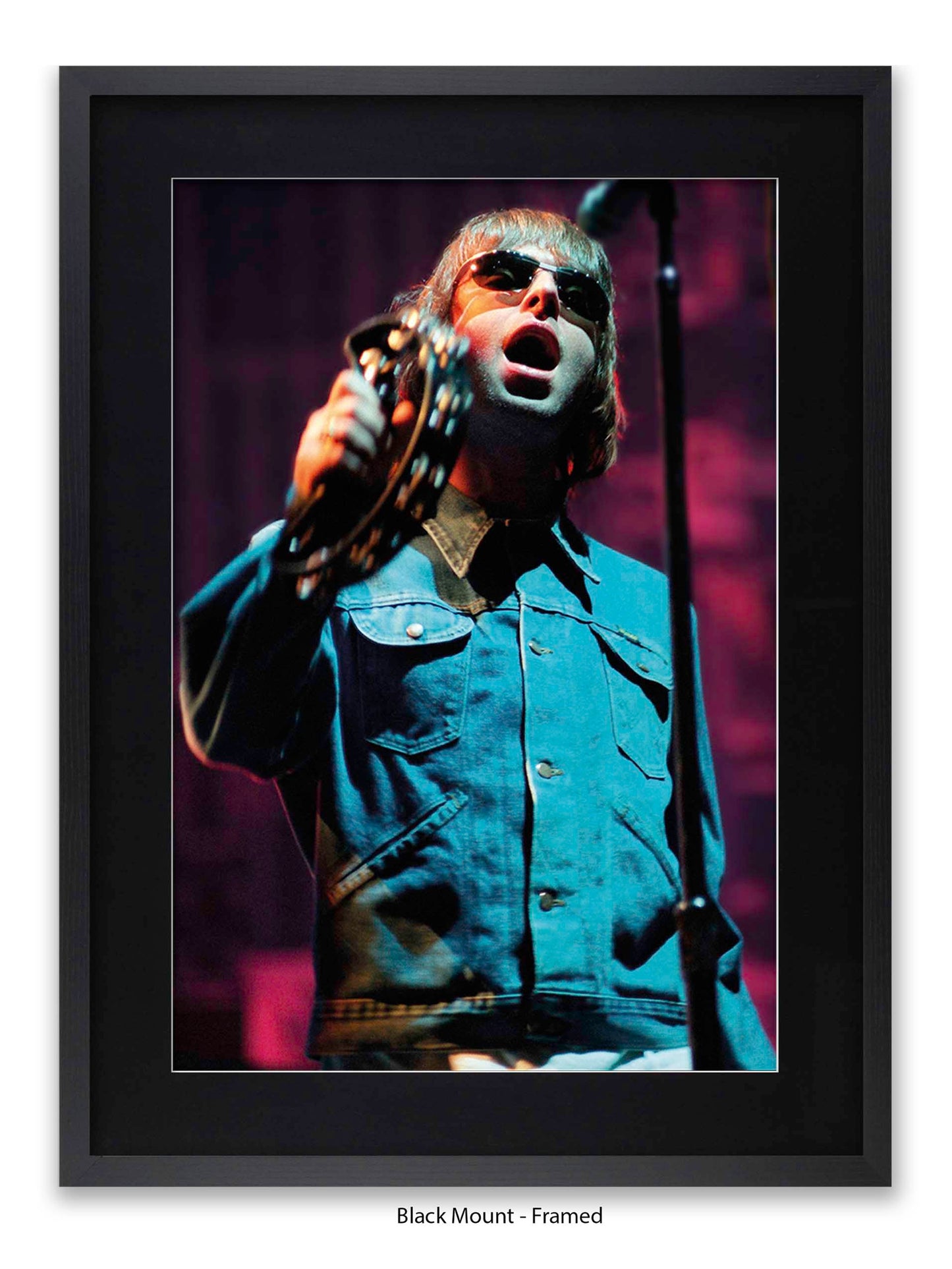 Oasis - Liam Gallagher - Glasgow, August 2000 - Poster