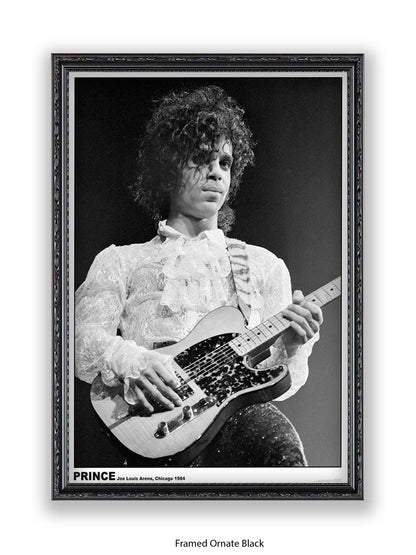 Prince - Joe Louis Arena, Chicago 1984 - Poster