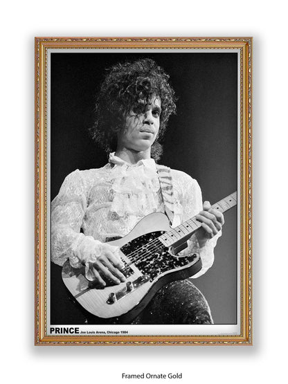 Prince - Joe Louis Arena, Chicago 1984 - Poster