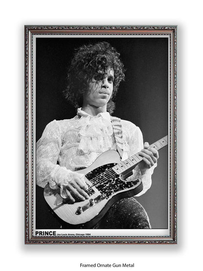 Prince - Joe Louis Arena, Chicago 1984 - Poster