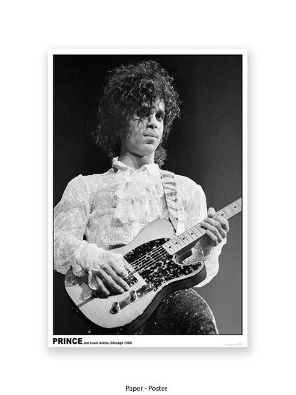 Prince - Joe Louis Arena, Chicago 1984 - Poster