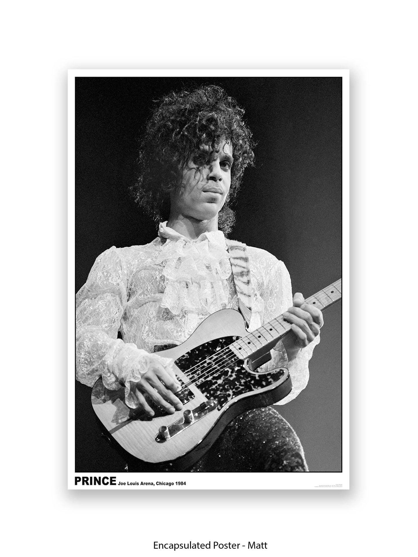 Prince - Joe Louis Arena, Chicago 1984 - Poster