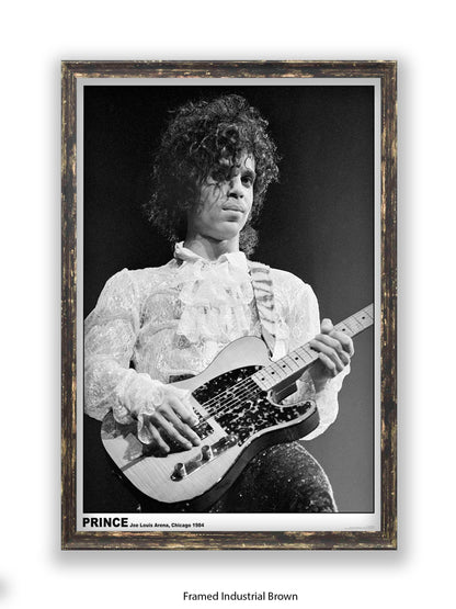 Prince - Joe Louis Arena, Chicago 1984 - Poster