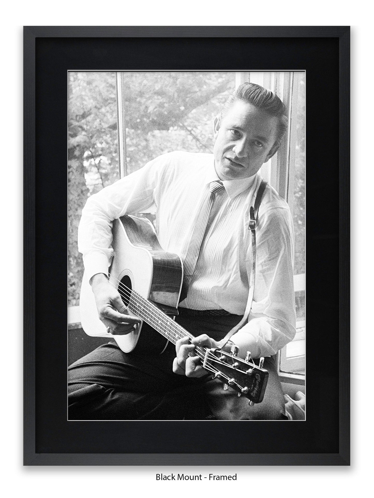 Johnny Cash - Savoy Hotel - London 1959 - Poster