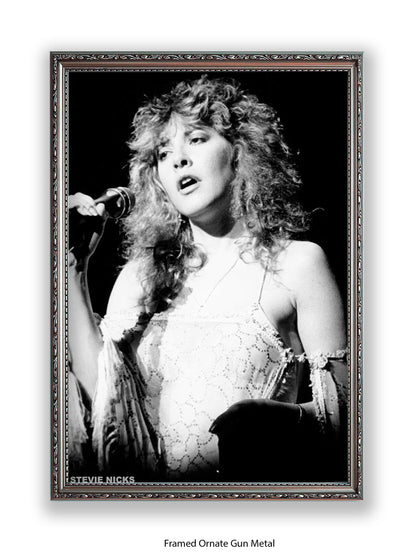 Stevie Nicks - Mic - Poster