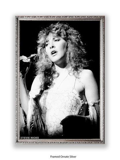 Stevie Nicks - Mic - Poster