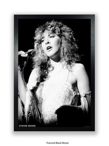 Stevie Nicks - Mic - Poster