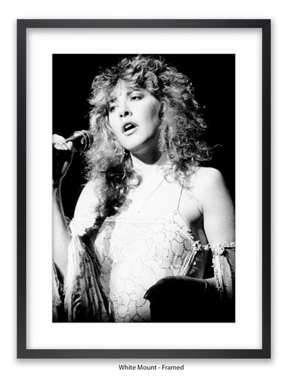 Stevie Nicks - Mic - Poster