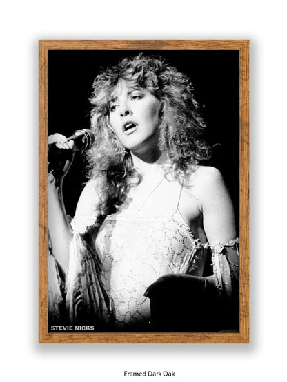 Stevie Nicks - Mic - Poster