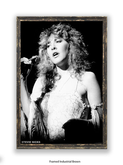 Stevie Nicks - Mic - Poster