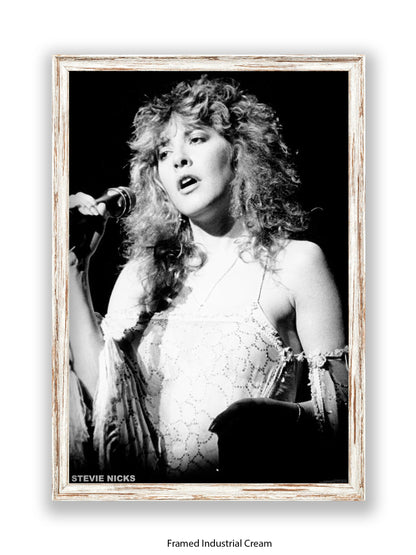 Stevie Nicks - Mic - Poster