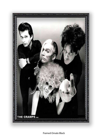 The Cramps - 1980 - Poster