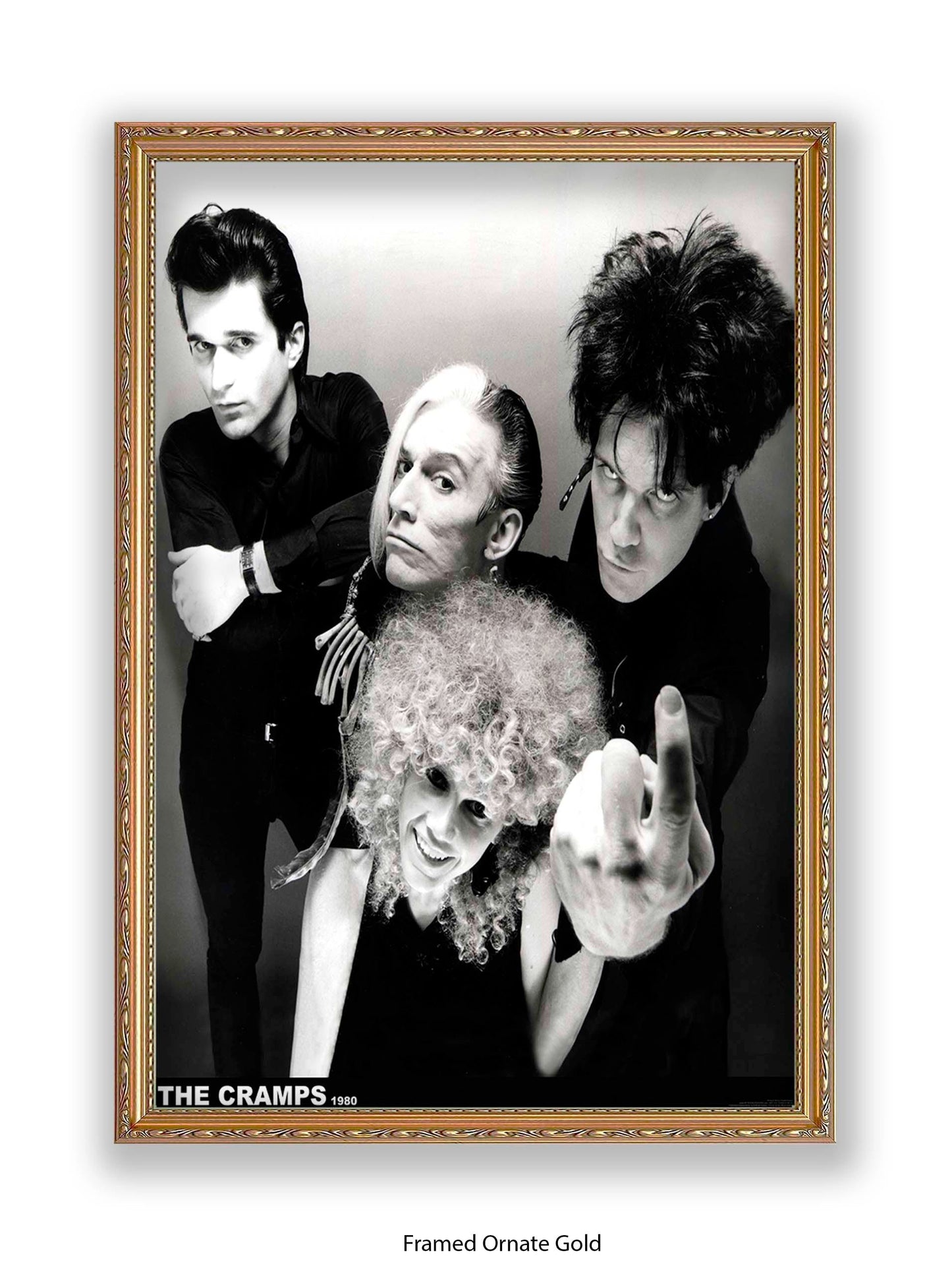 The Cramps - 1980 - Poster