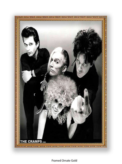 The Cramps - 1980 - Poster