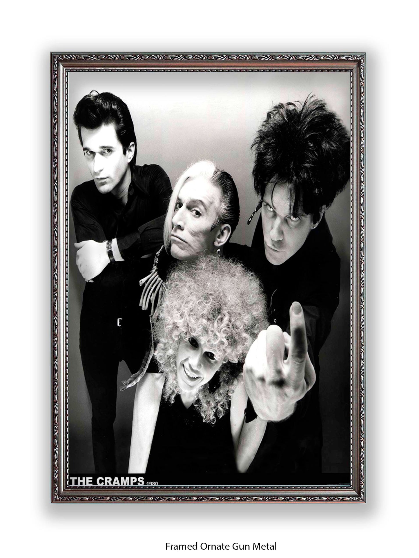 The Cramps - 1980 - Poster