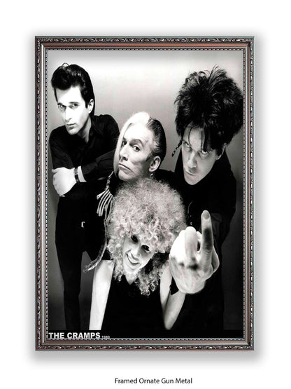 The Cramps - 1980 - Poster
