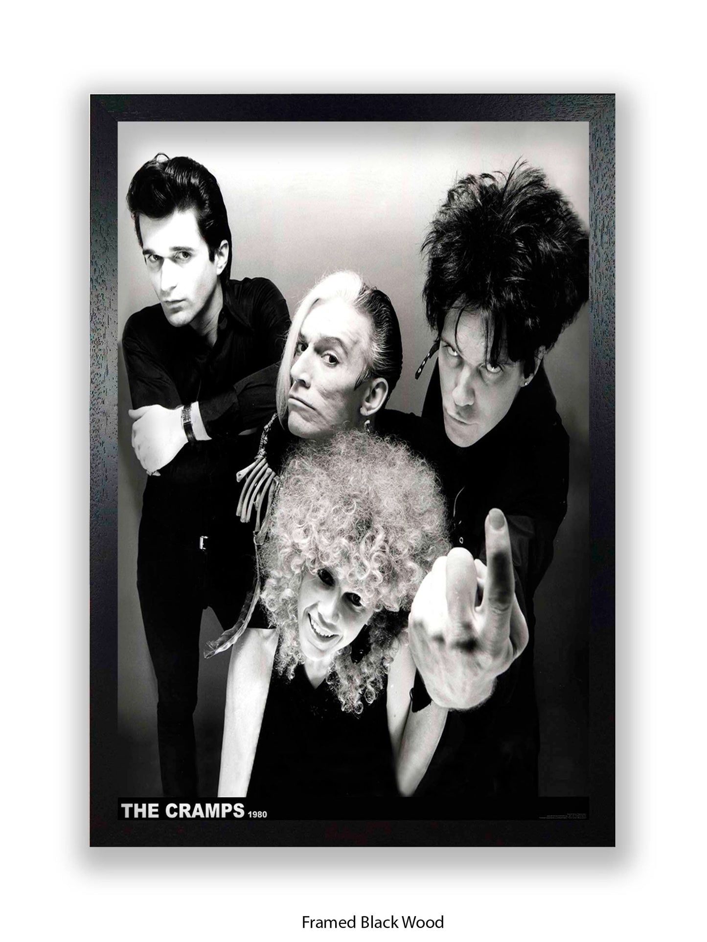 The Cramps - 1980 - Poster