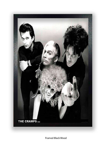 The Cramps - 1980 - Poster