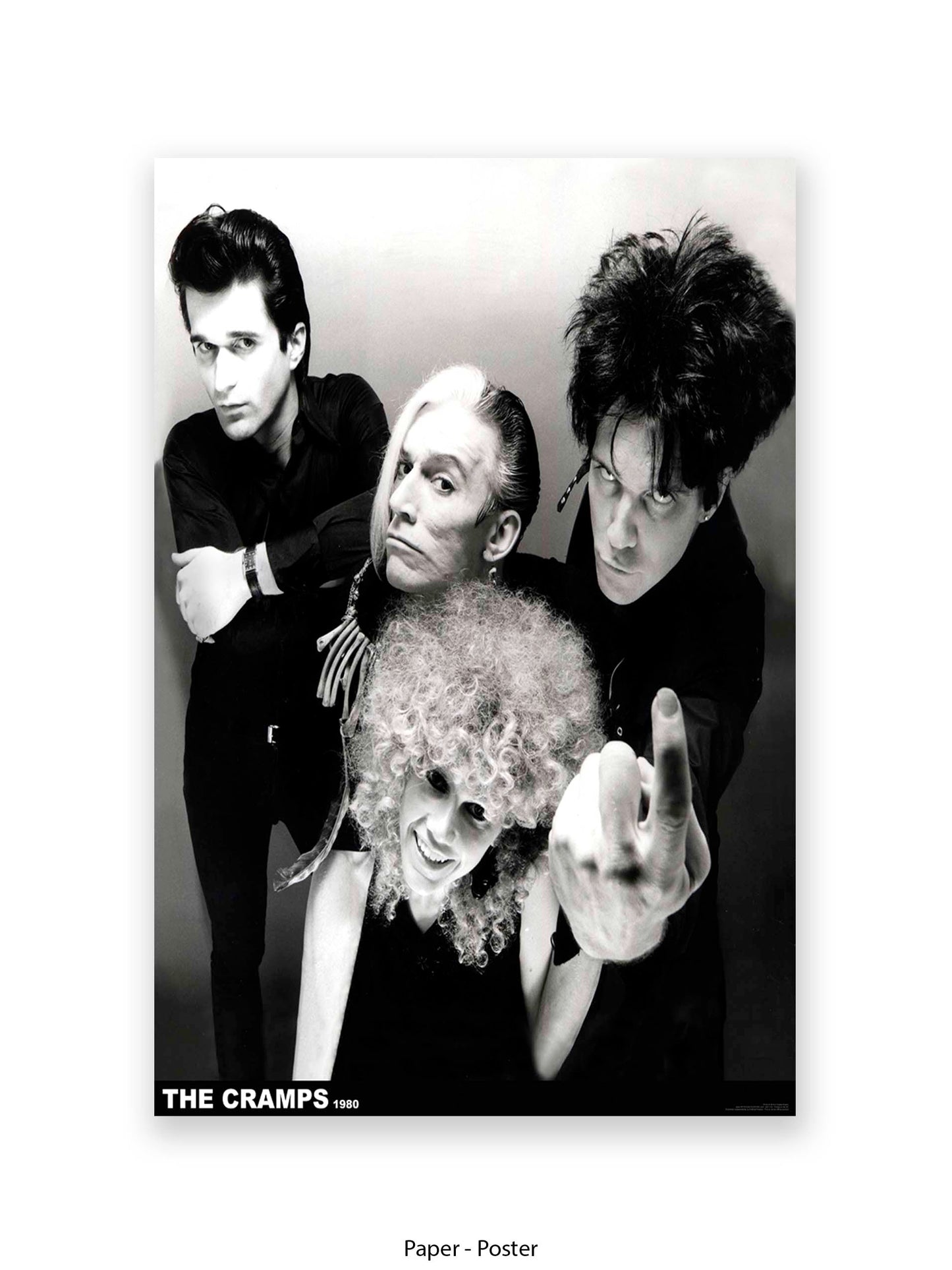 The Cramps - 1980 - Poster