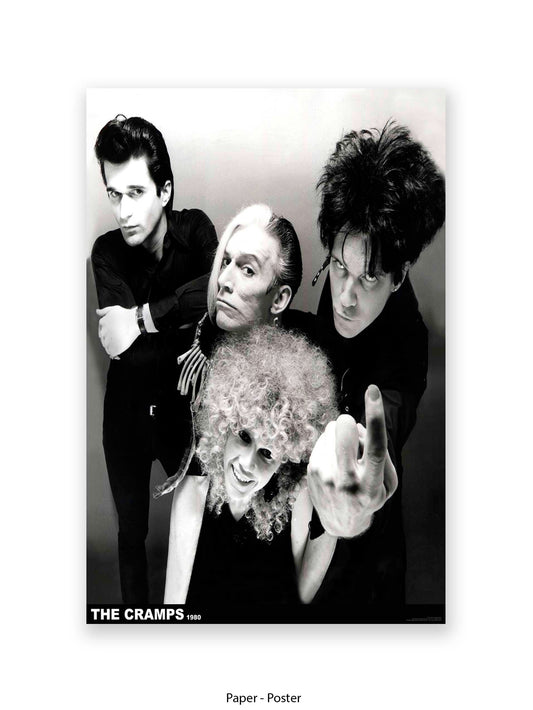 The Cramps - 1980 - Poster