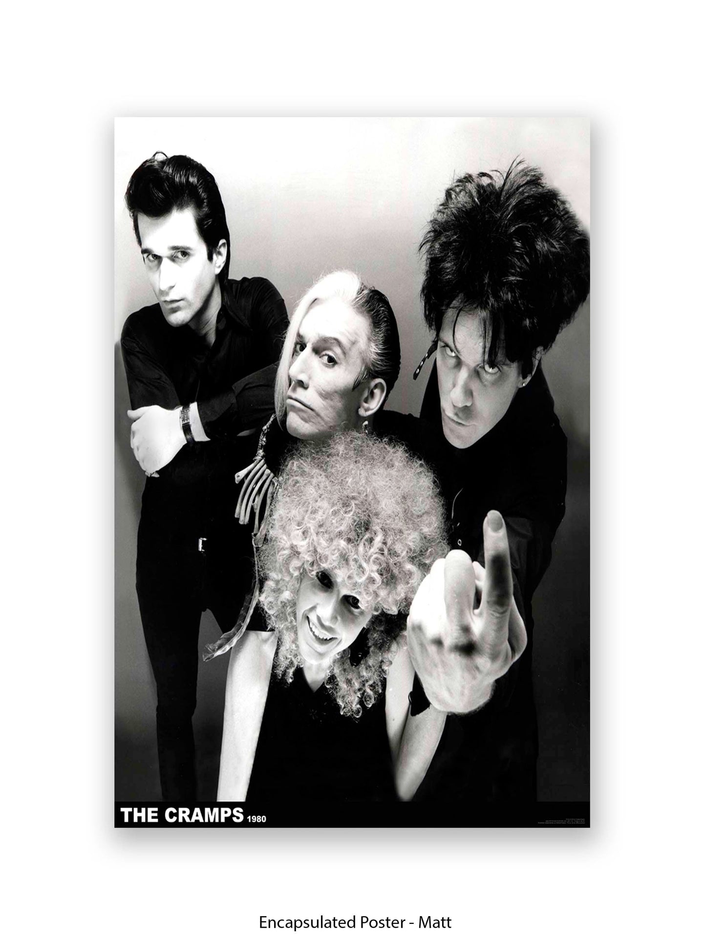 The Cramps - 1980 - Poster