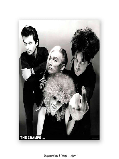 The Cramps - 1980 - Poster