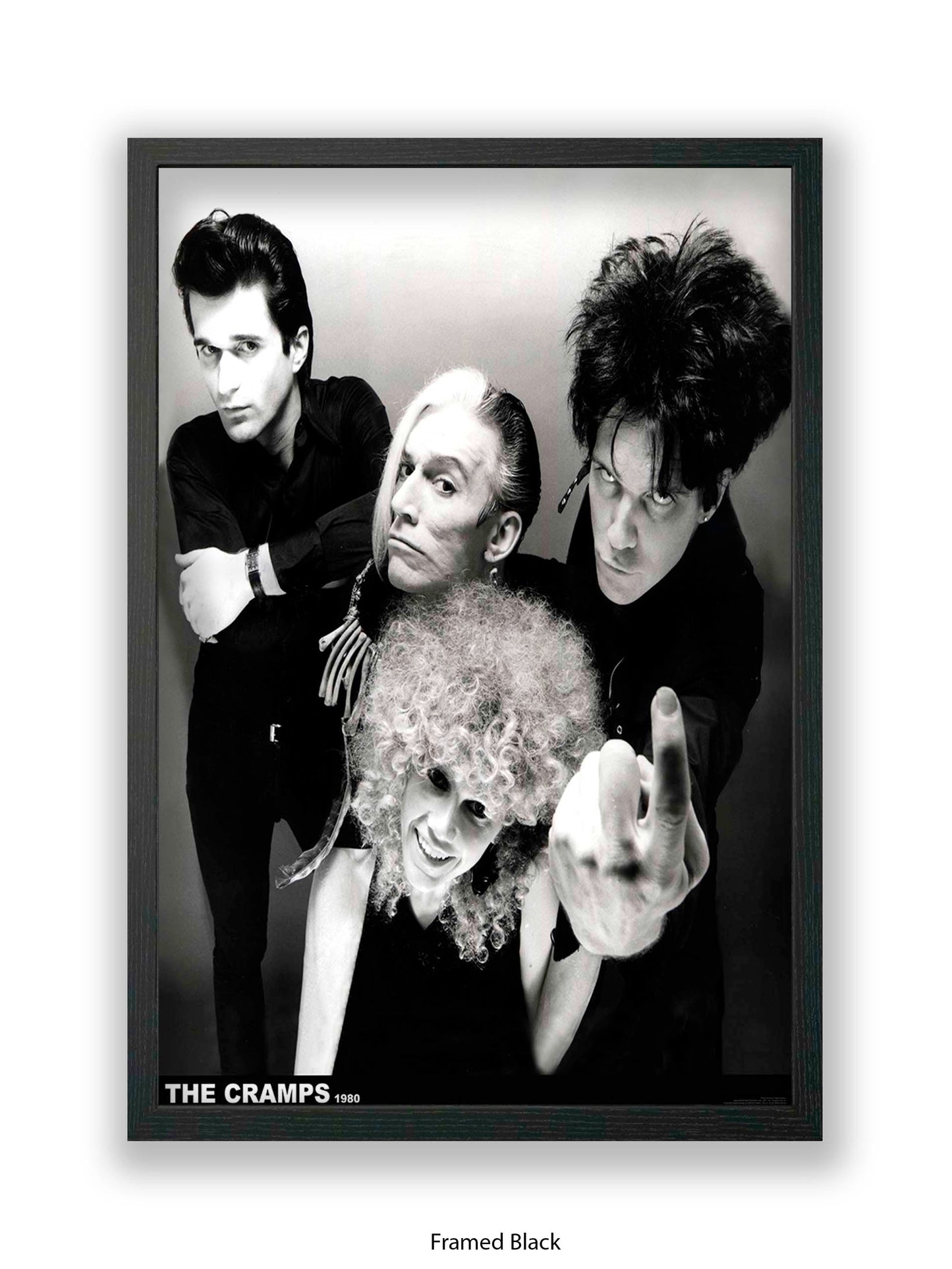 The Cramps - 1980 - Poster
