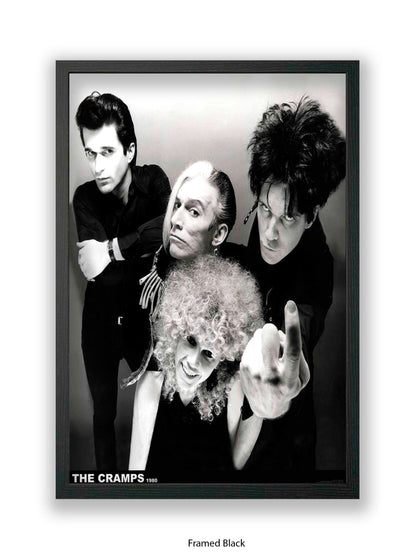 The Cramps - 1980 - Poster
