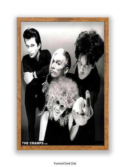 The Cramps - 1980 - Poster
