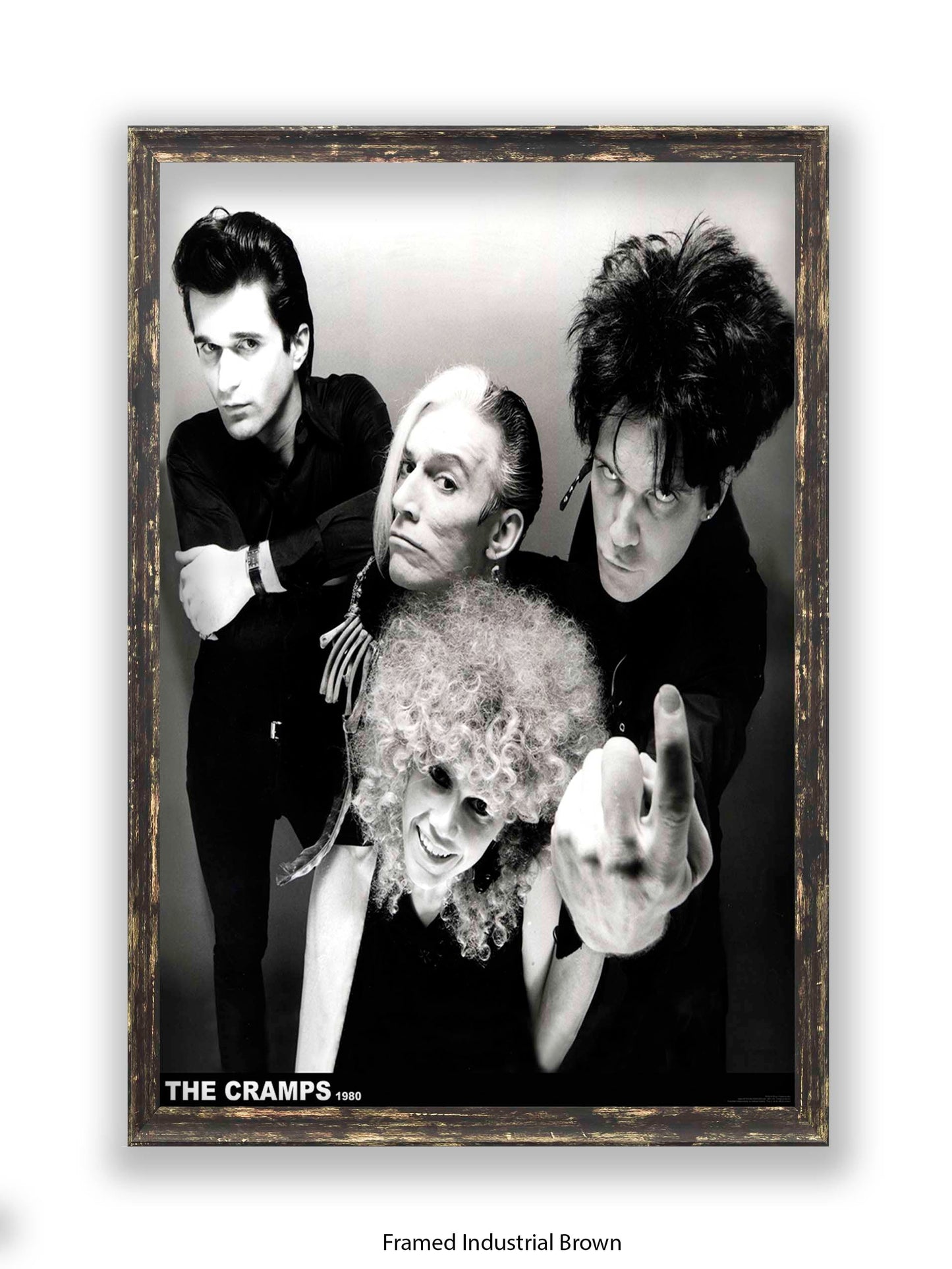 The Cramps - 1980 - Poster