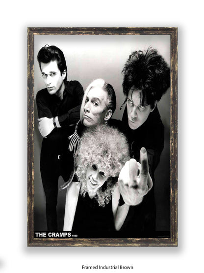 The Cramps - 1980 - Poster
