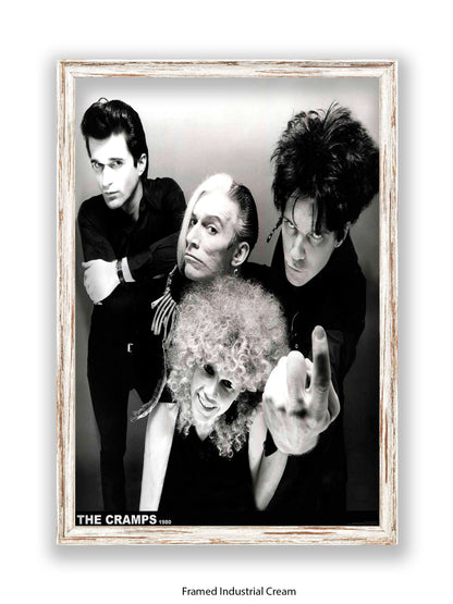 The Cramps - 1980 - Poster